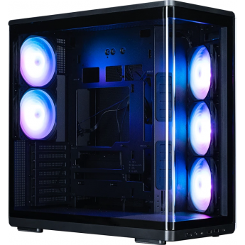 Корпус ZALMAN P60 черный без БП ATX 8x120mm 2xUSB3.0 audio bott PSU